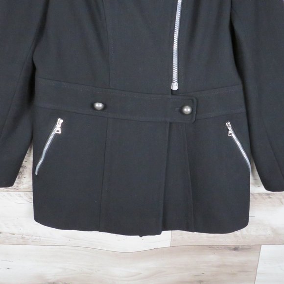 Tommy Hilfiger* Women's‎ Fully Lined Wool Blend Zipper/Button Closure Coat~ XL - Picture 8 of 16
